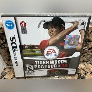 Tiger Woods PGA Tour 08 (Nintendo DS, 2007) Brand New Sealed - Old Stock - Mint